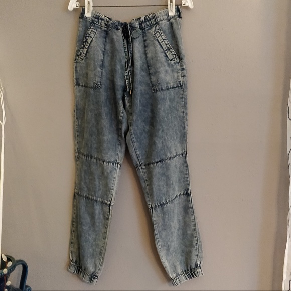 Boom Boom High Waist Elastic jeans "joggers" (?) - Picture 1 of 7